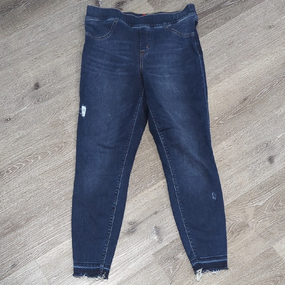 SPANX Dark Indigo Skinny Jeans